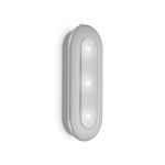LED Push-Light, 15,2 cm, 0,4 W, Silber