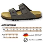 AFS-Schuhe »3100« Pantolette für Herren aus Leder mit Fußbett, Made in Germany