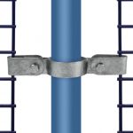 Rohrverbinder | Gitterhalter Doppel  - Typ 71D - 42,4 mm | Temperguss | KLEMP