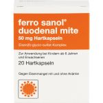 FERRO SANOL duodenal mite 50 mg magensaftr.Hartk. 20 St.