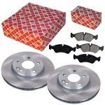 2 Febi Bremsscheiben + Bremsbeläge hinten BMW 3er E90