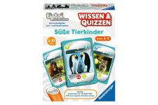 Wissen und Quizzen Süße Tierkinder Lexikonwissen, ein Quiz-Spiel und ein Karten-Spiel ab 6 Jahren