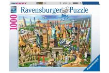 Ravensburger 1000 Teile Puzzle: Sehenswürdigkeiten weltweit